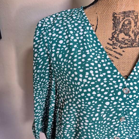 Mittoshop Polka Dot Blouse - Picture 3 of 7